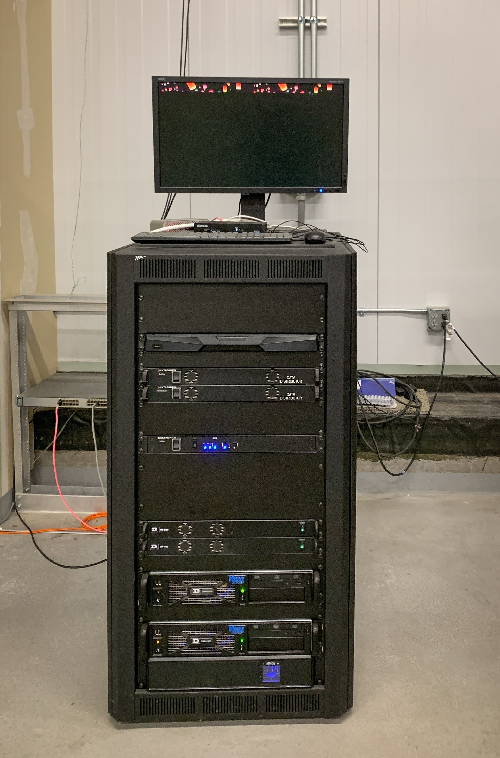 Server rack in a data center, illustrating offshore VPS hosting infrastructure in 2026